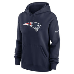 New England Patriots Women's Club Fleece Hoodie - Navy on sale