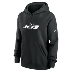 New York Jets Women's Club Fleece Hoodie - Black cheap