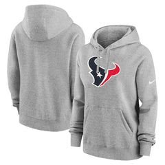 Houston Texans Women's Club Fleece Hoodie - Heather Gray sale