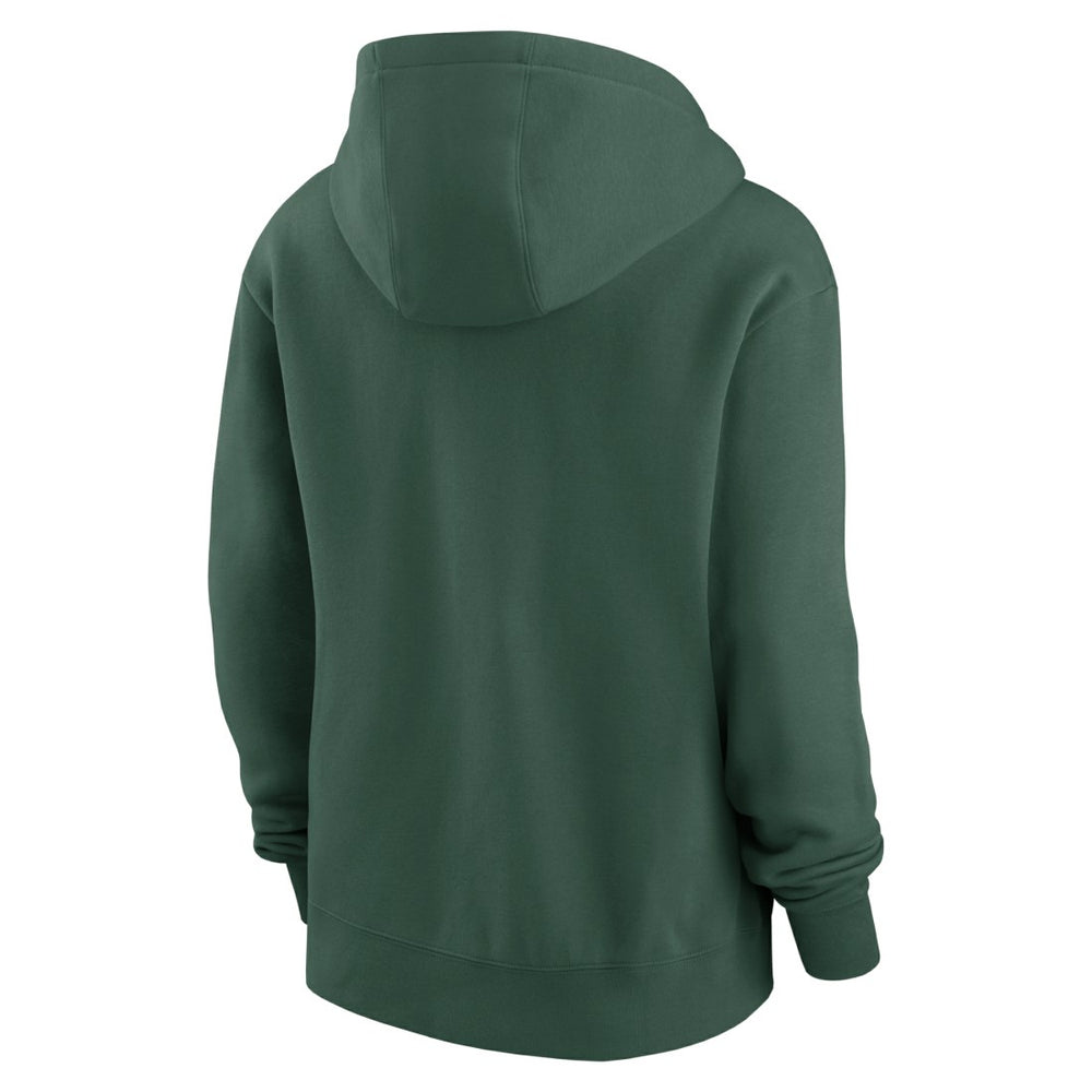 Green Bay Packers Women's Club Fleece Hoodie - Green sale