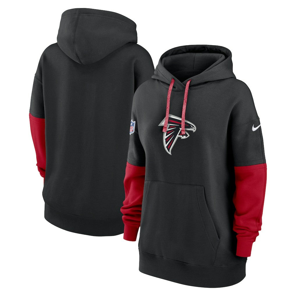 Atlanta Falcons Women's Sideline Essential Hoodie - Black discount