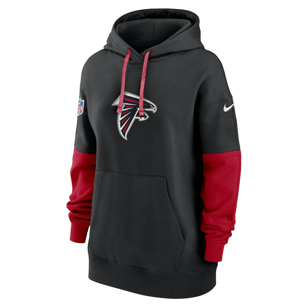 Atlanta Falcons Women's Sideline Essential Hoodie - Black discount