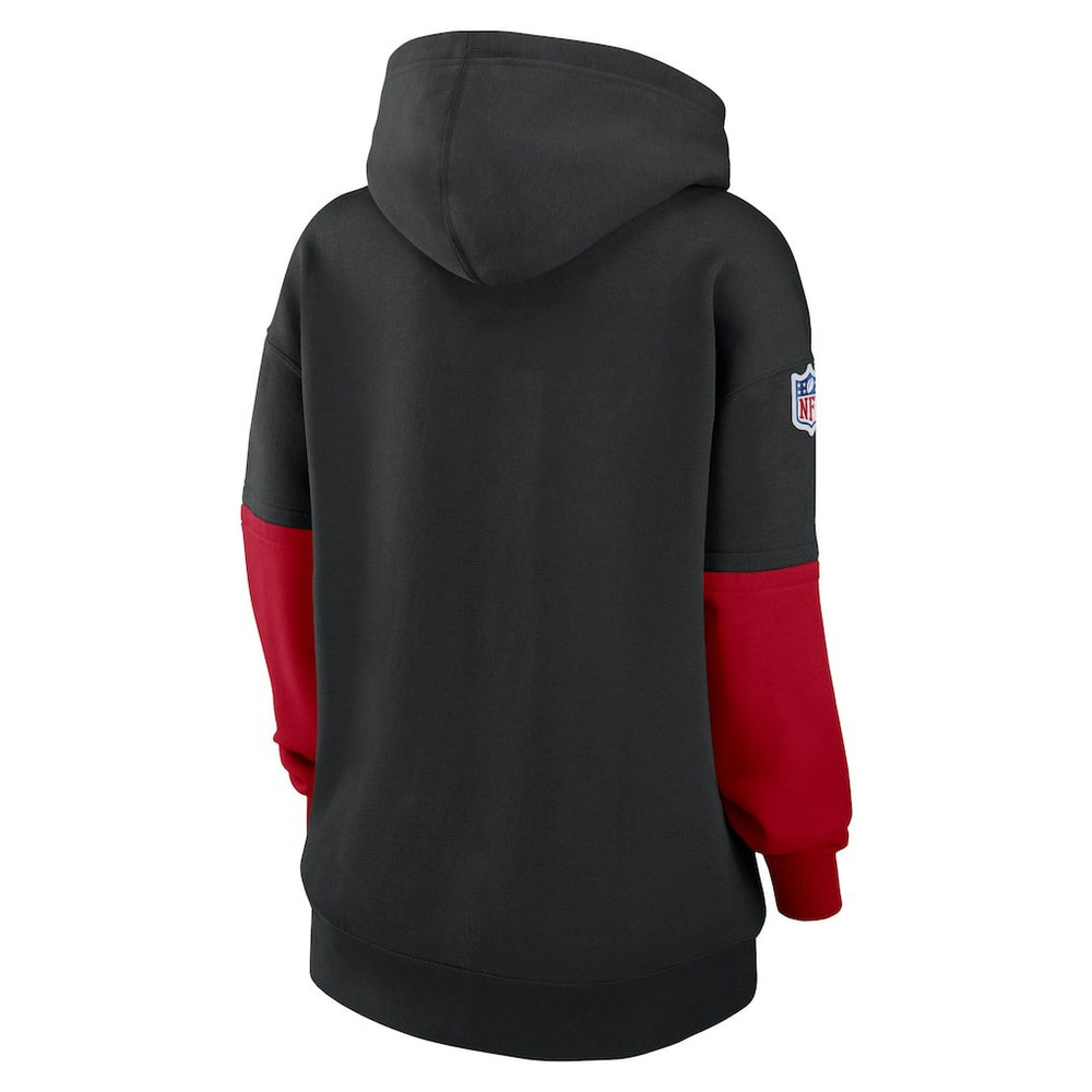 Atlanta Falcons Women's Sideline Essential Hoodie - Black discount