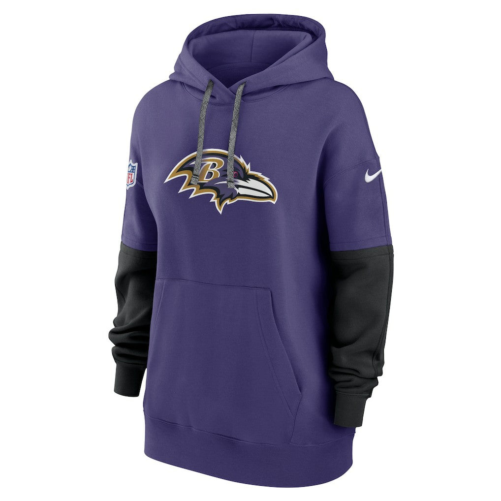Baltimore Ravens Women's Sideline Essential Hoodie - Purple online