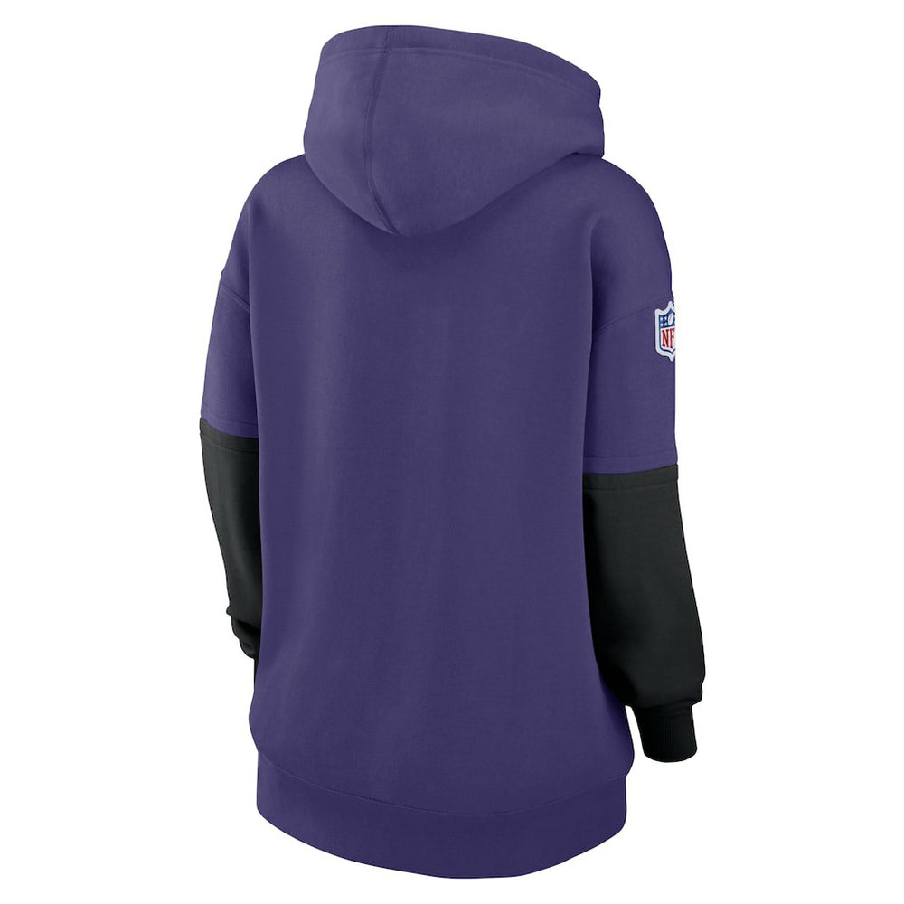 Baltimore Ravens Women's Sideline Essential Hoodie - Purple online