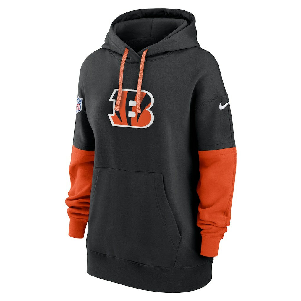Cincinnati Bengals Women's Sideline Essential Hoodie - Black outlet