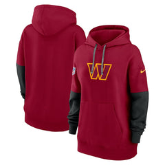 Washington Commanders Women's Sideline Essential Hoodie - Burgundy for sale
