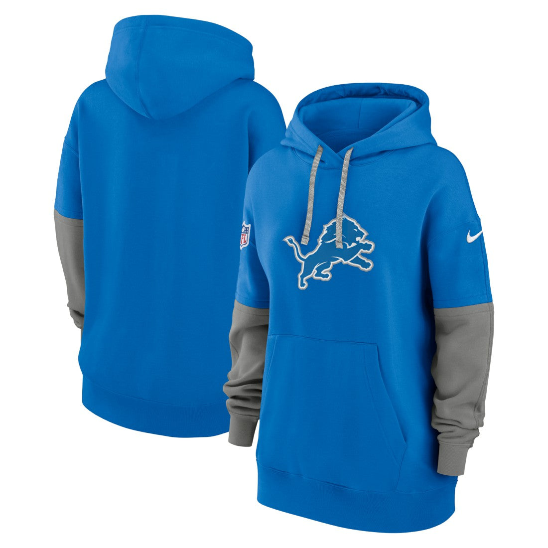 Detroit Lions Women's Sideline Essential Hoodie - Blue cheap