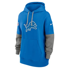 Detroit Lions Women's Sideline Essential Hoodie - Blue cheap