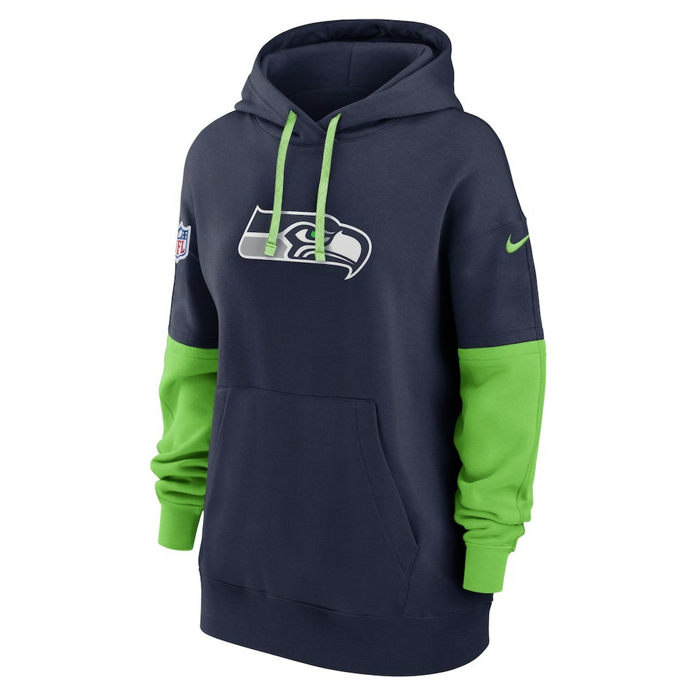 Seattle Seahawks Women's Sideline Essential Hoodie - College Navy cheap