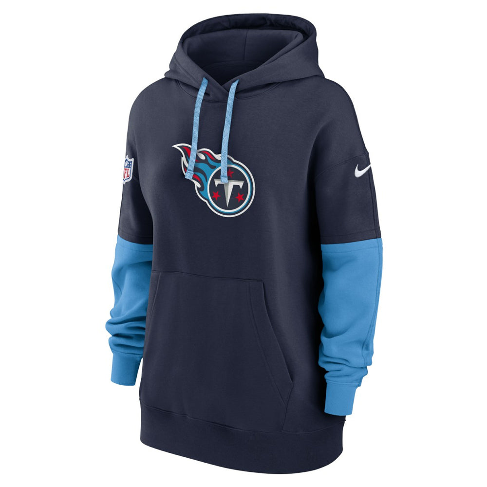 Tennessee Titans Women's Sideline Essential Hoodie - Navy discount
