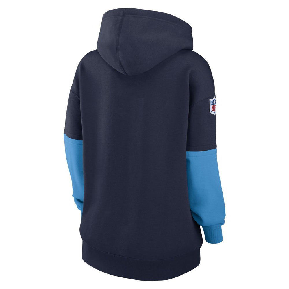 Tennessee Titans Women's Sideline Essential Hoodie - Navy discount