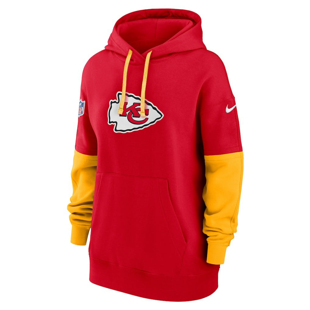 Kansas City Chiefs Women's Sideline Essential Hoodie - Red outlet
