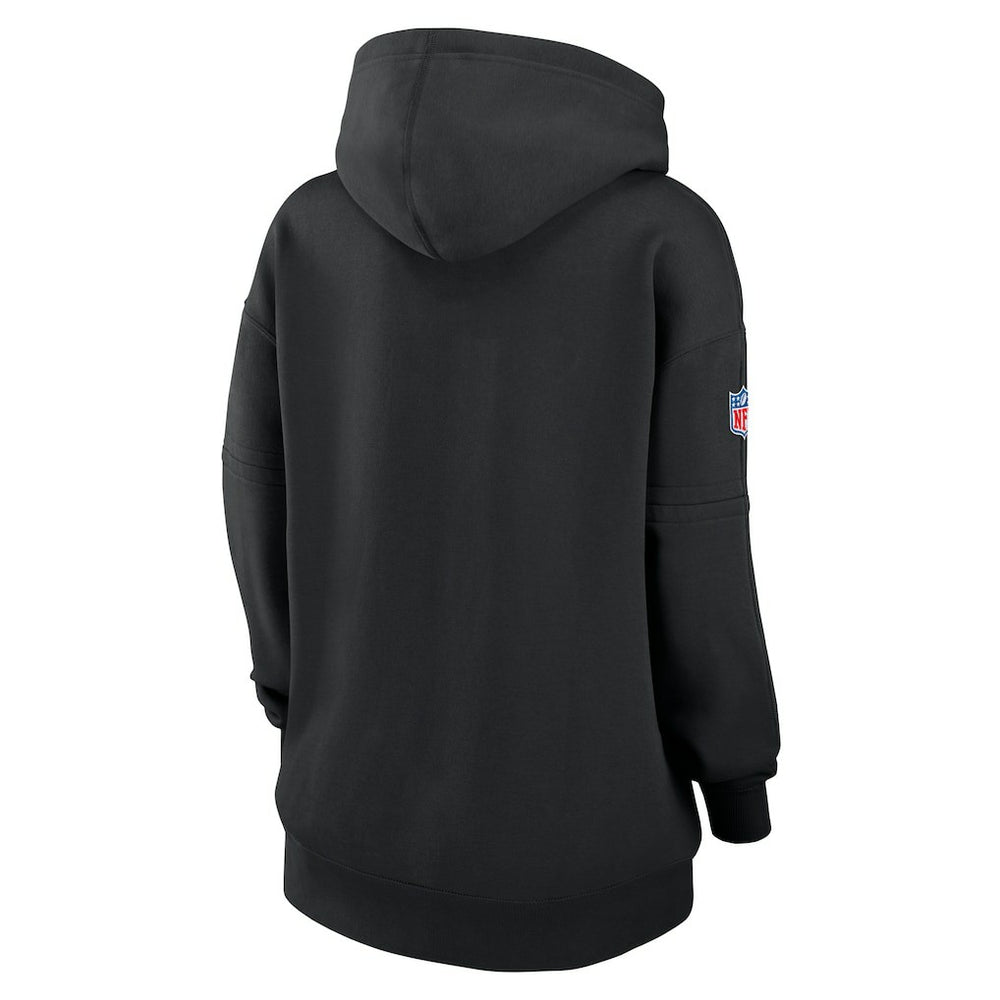 Las Vegas Raiders Women's 2024 NFL Crucial Catch Club Pullover Hoodie - Black for sale