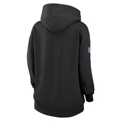 Las Vegas Raiders Women's 2024 NFL Crucial Catch Club Pullover Hoodie - Black for sale