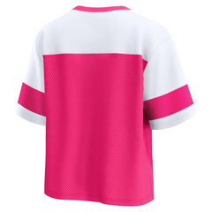Dallas Cowboys Women's Homeschool Jersey Poly V-Neck
Fashion Top - Pink/White outlet