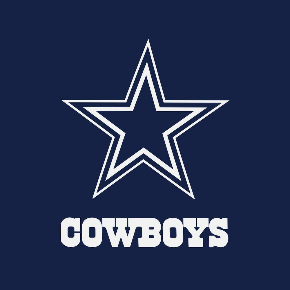 Dallas Cowboys Women's Backup Option Long Sleeve Hoodie T-Shirt - Navy/White outlet