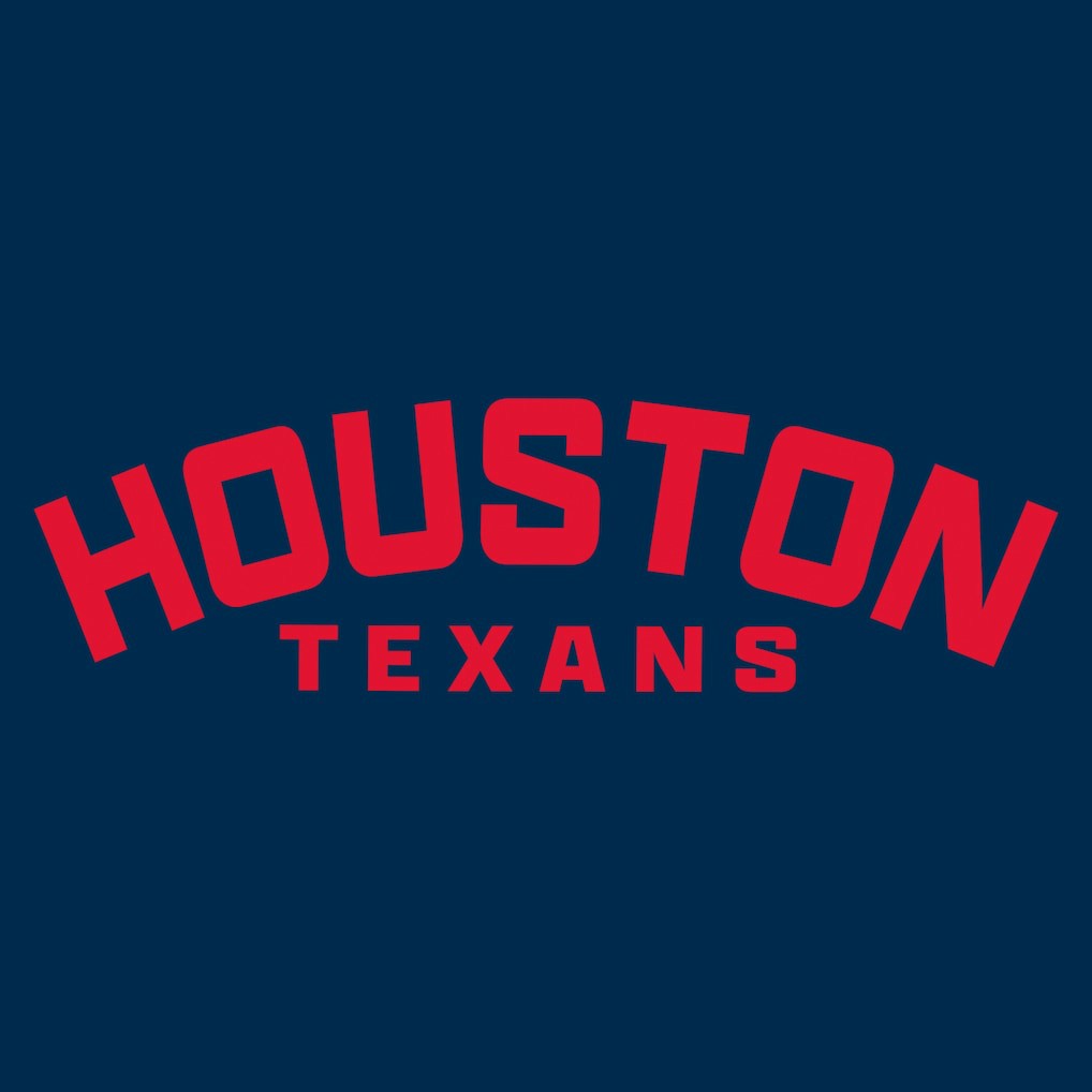 Houston Texans Women's Backup Option Long Sleeve Hoodie T-Shirt - Navy/White discount