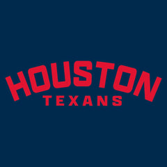 Houston Texans Women's Backup Option Long Sleeve Hoodie T-Shirt - Navy/White discount