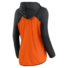 Cincinnati Bengals Women's Script Full-Zip Hoodie - Orange/Black outlet
