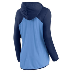 Tennessee Titans Women's Script Full-Zip Hoodie - Light Blue/Navy cheap