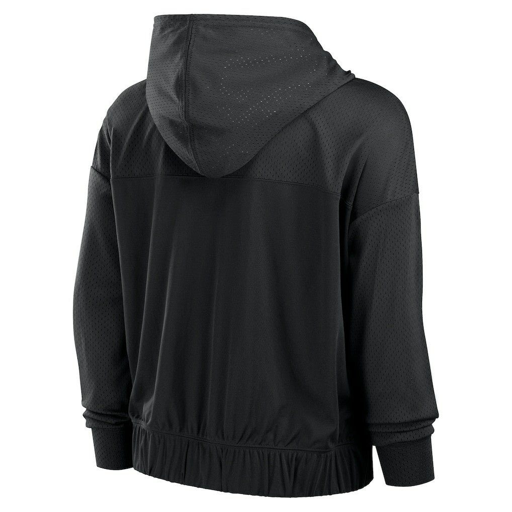 Las Vegas Raiders Women's Script Lock Full-Zip Hoodie - Black cheap
