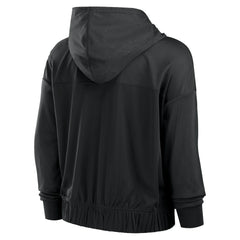 Cincinnati Bengals Women's Script Lock Full-Zip Hoodie - Black outlet