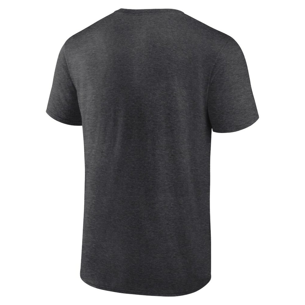 Vancouver Canucks Fanatics Authentic Pro Core Primary T-Shirt - Heather Charcoal T-shirts