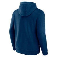 Seattle Kraken Fanatics Authentic Pro Core Secondary Fleece Pullover Hoodie - Deep Sea Blue Hoodies