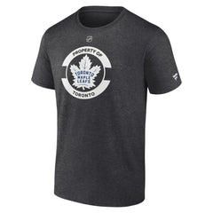 Toronto Maple Leafs Fanatics Authentic Pro Core Secondary T-Shirt - Heather Charcoal T-shirts