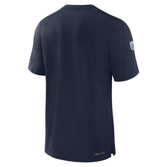 Dallas Cowboys 2024/25 Sideline Player Tri-Blend Performance T-Shirt - Navy outlet