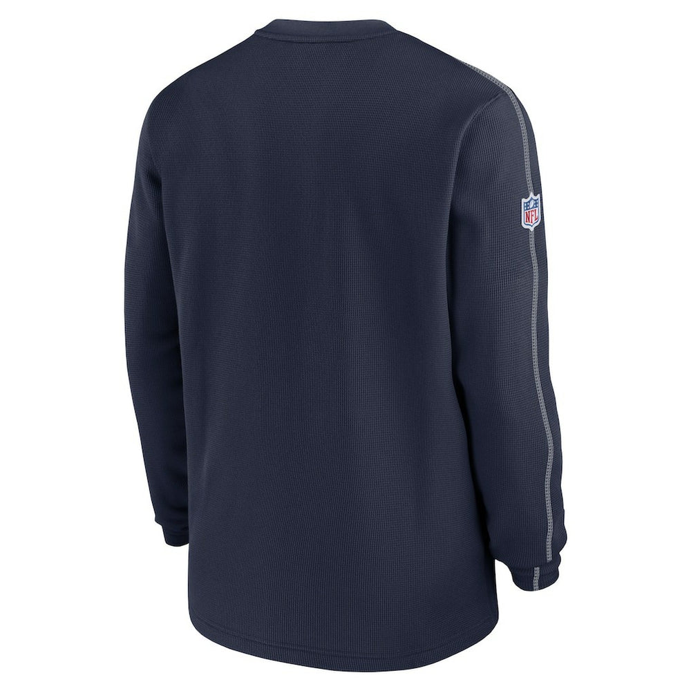 Dallas Cowboys 2024 Sideline Coach Vintage Pullover Sweatshirt - Navy for sale