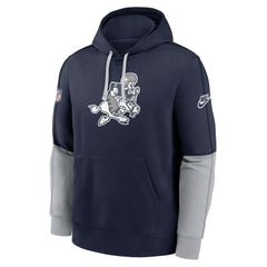 Dallas Cowboys Sideline Club Pullover Hoodie - Navy sale