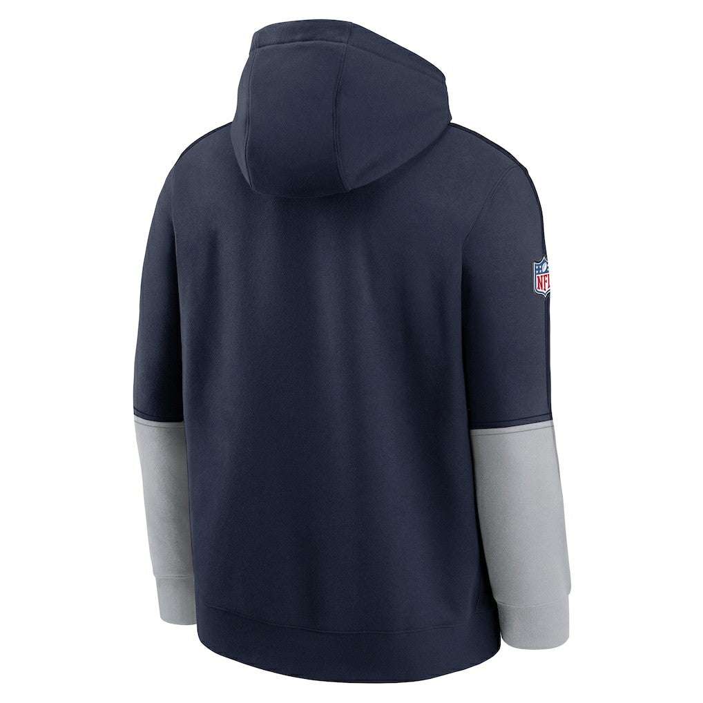 Dallas Cowboys Sideline Club Pullover Hoodie - Navy sale