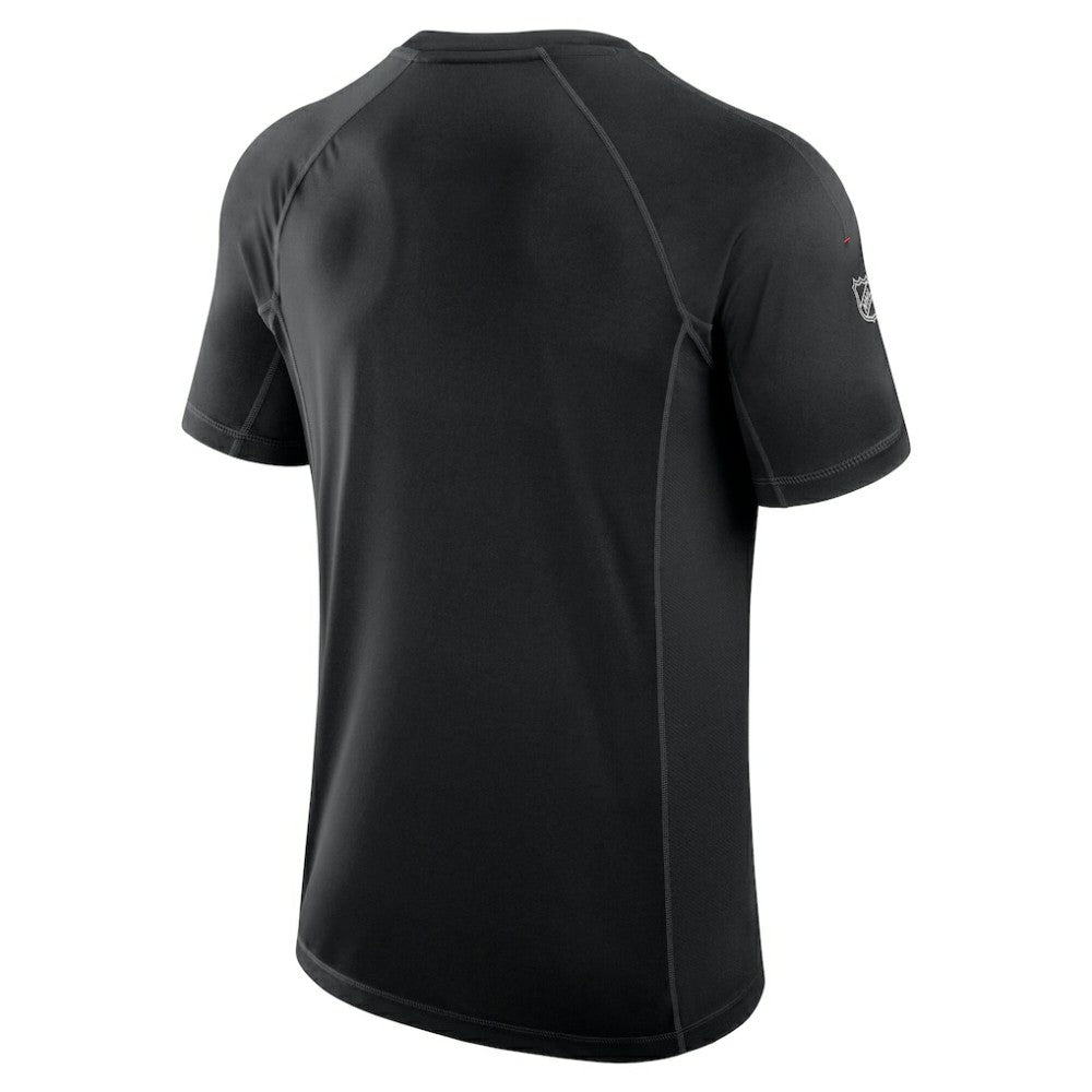 Calgary Flames Fanatics Authentic Pro Rink Tech T-Shirt - Black T-shirts
