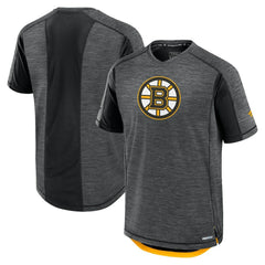 Boston Bruins Fanatics Authentic Pro Rink Tech T-Shirt - Black T-shirts