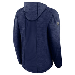 St. Louis Blues Fanatics Authentic Pro Rink Lightweight Pullover Hoodie - Navy Hoodies