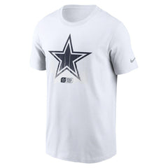 Dallas Cowboys Faded Essential T-Shirt - White cheap