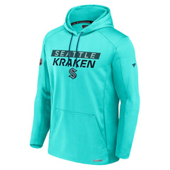 Seattle Kraken Fanatics Authentic Pro Rink Fleece Pullover Hoodie - Blue Hoodies