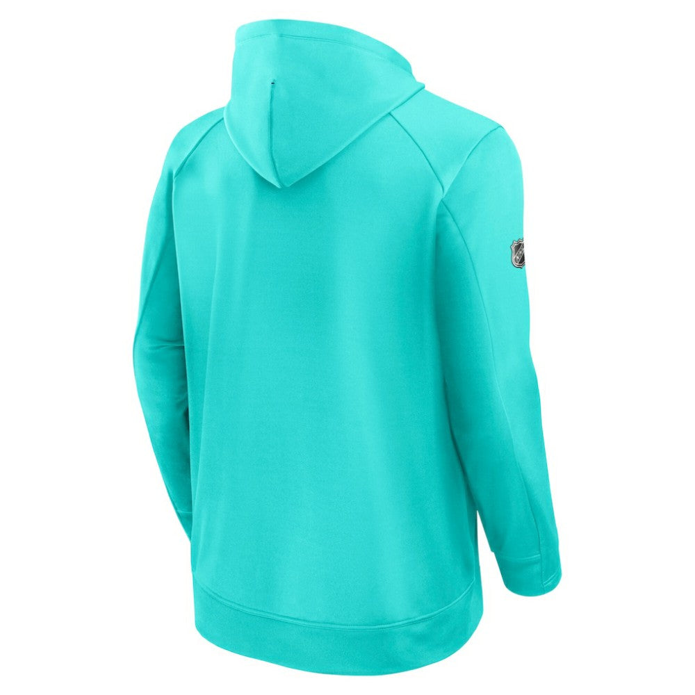 Seattle Kraken Fanatics Authentic Pro Rink Fleece Pullover Hoodie - Blue Hoodies