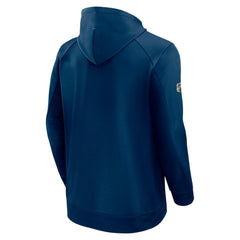 Seattle Kraken Fanatics Authentic Pro Rink Fleece Pullover Hoodie - Deep Sea Blue Hoodies