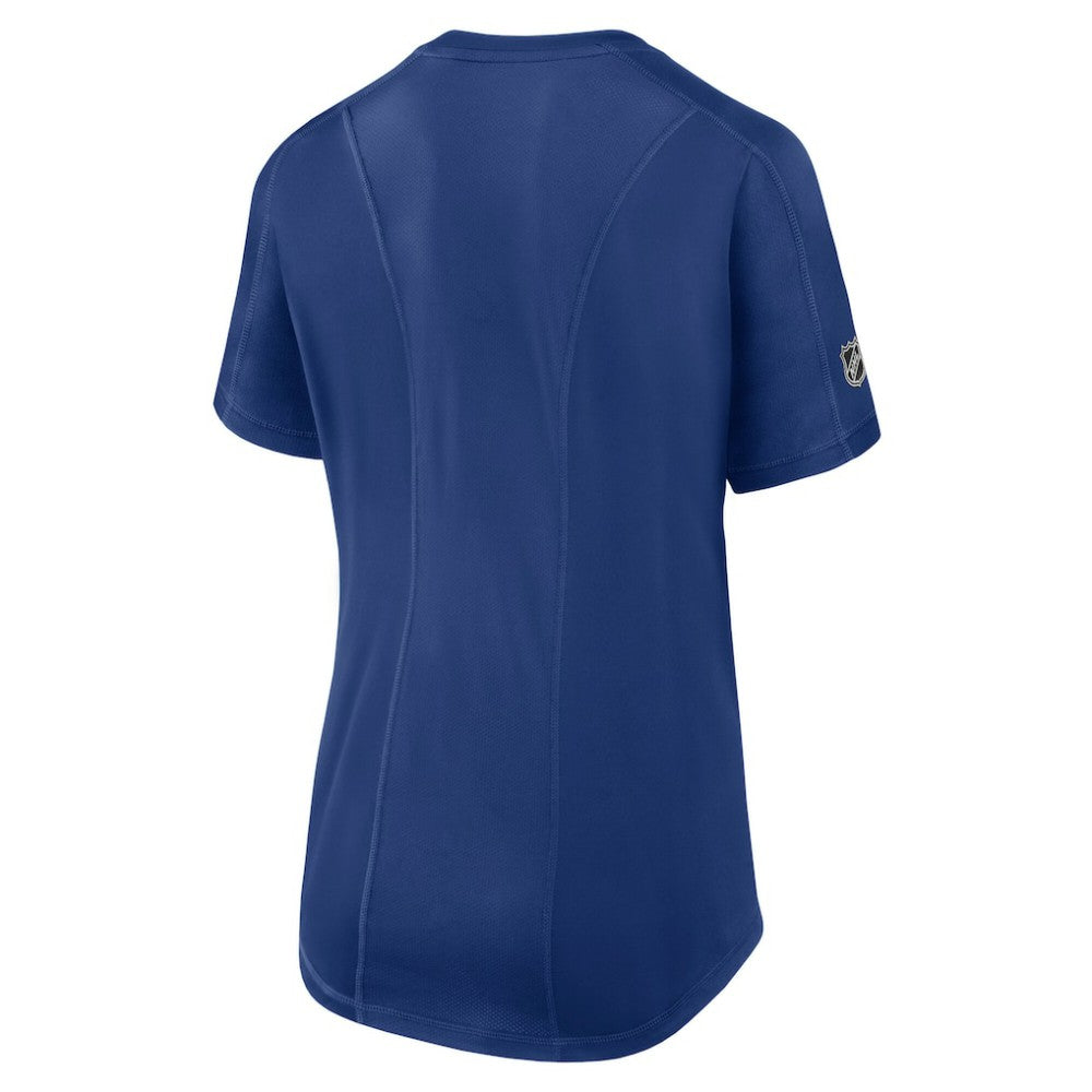 Tampa Bay Lightning Fanatics Women's Authentic Pro Rink Tech T-Shirt - Blue T-shirts