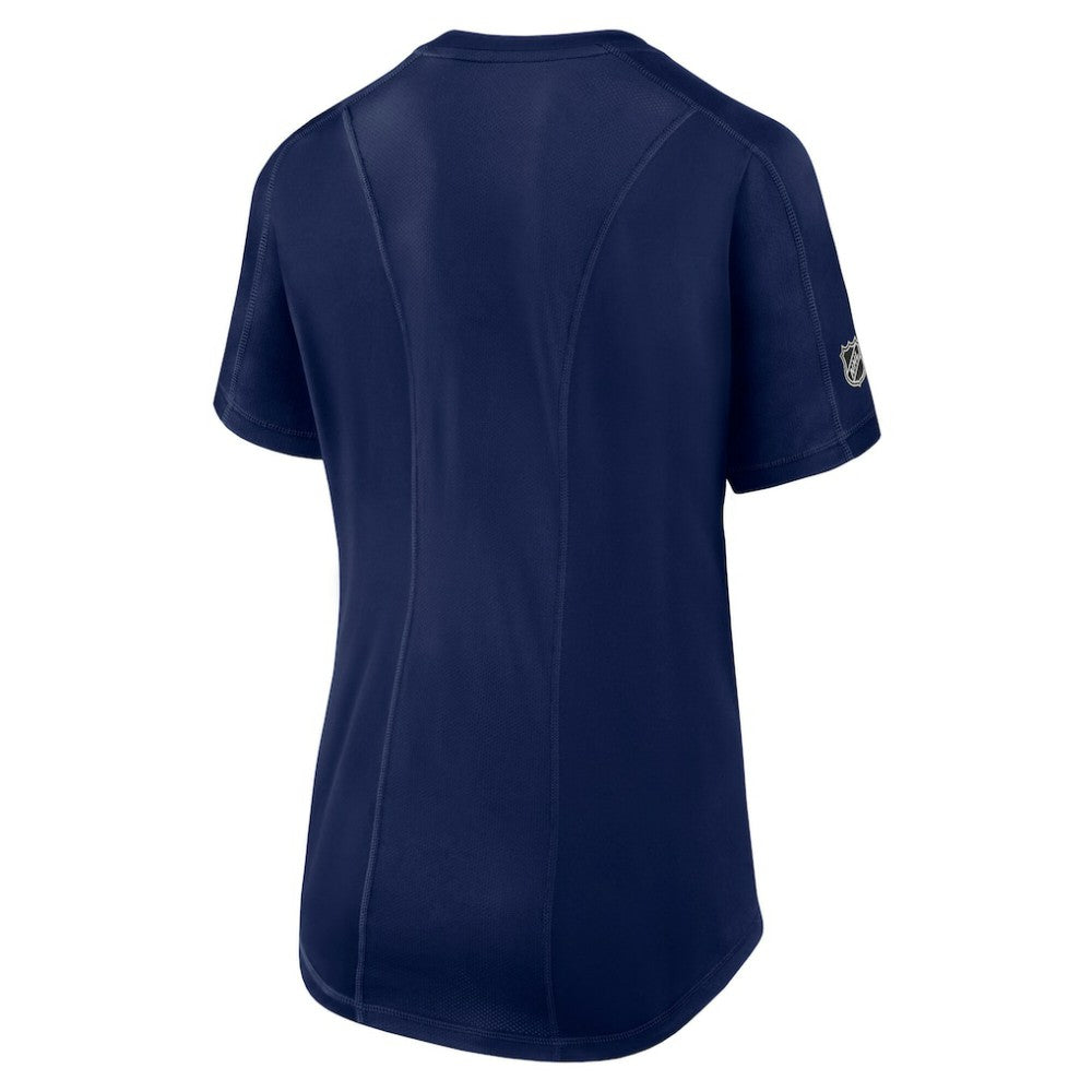 New York Rangers Fanatics Women's Authentic Pro Rink Tech T-Shirt - Navy T-shirts