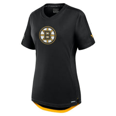 Boston Bruins Fanatics Women's Authentic Pro Rink Tech T-Shirt - Black T-shirts
