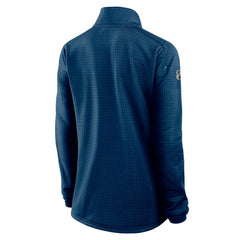 Seattle Kraken Fanatics Women's Authentic Pro Rink Lightweight Quarter-Zip Pullover Sweatshirt - Deep Sea Blue Sweatshirts
