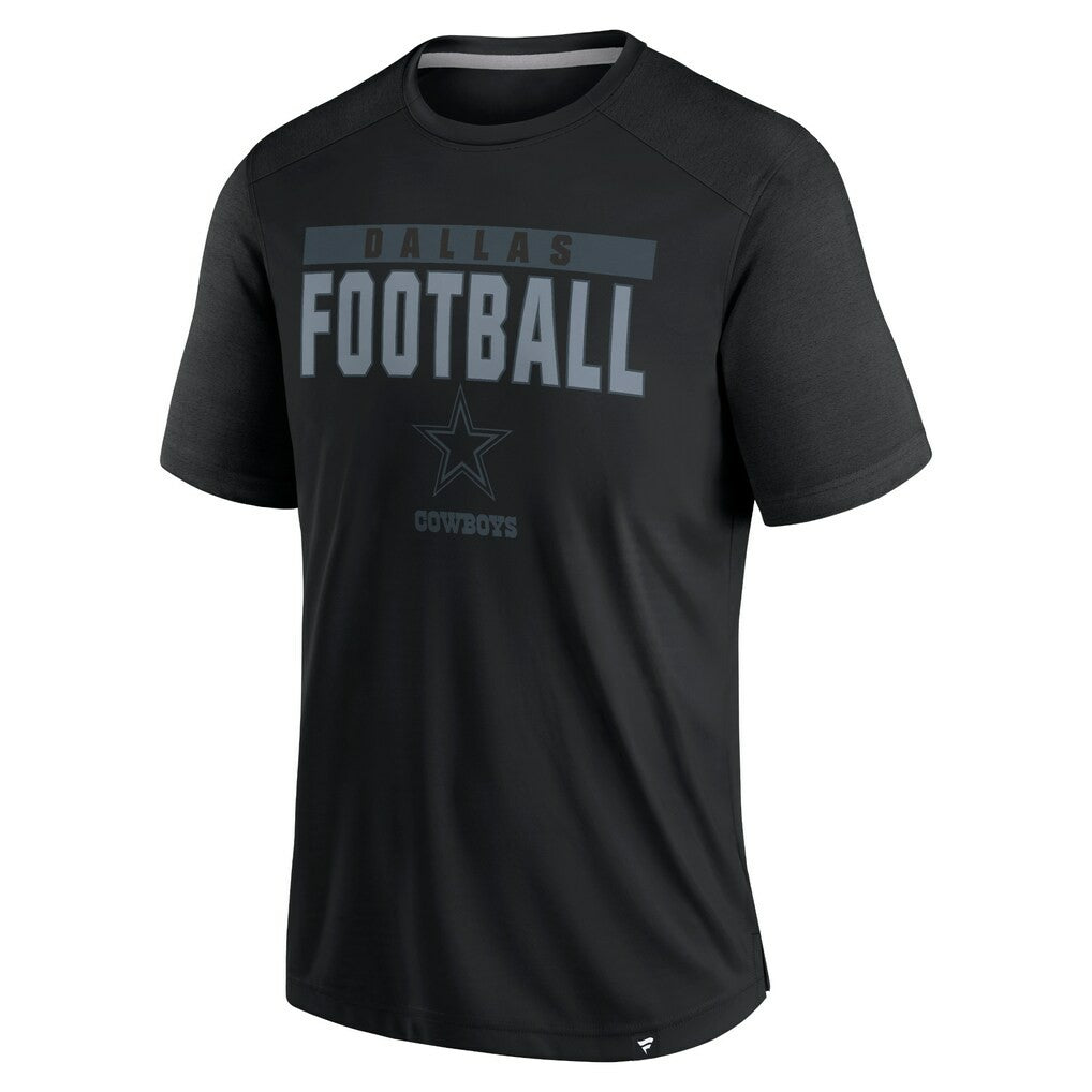 Dallas Cowboys Defender Blackout T-Shirt - Black discount