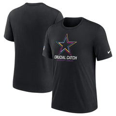 Dallas Cowboys 2024 NFL Crucial Catch T-Shirt - Black discount