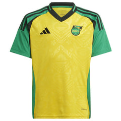 Jamaica National Team Youth 2024 Home Replica Jersey - Yellow discount