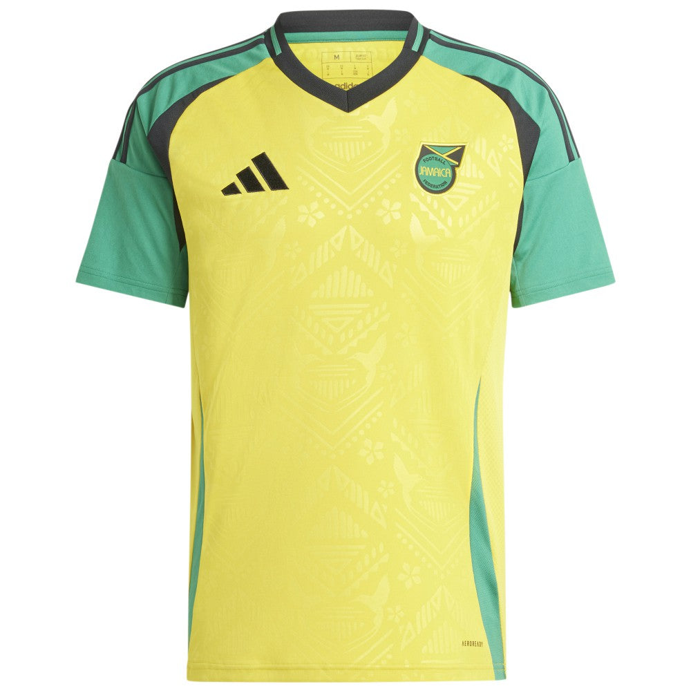 Jamaica National Team 2024 Home Replica Jersey - Yellow on sale