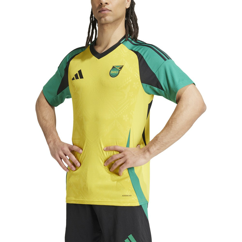 Jamaica National Team 2024 Home Replica Jersey - Yellow on sale